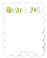 Quirky Thank You Children's Personalized Stationery