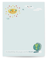 Sunny Day Children's Personalized Stationery