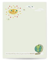 Sunny Day Children's Personalized Stationery