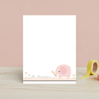 Ella Loves to Write Children's Personalized Stationery