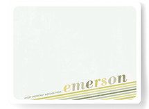 Retro Rainbow Children's Personalized Stationery