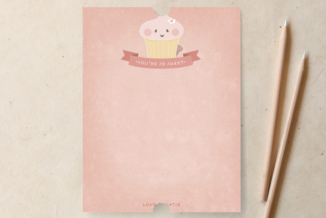 Thanks, Cupcake Children's Personalized Stationery