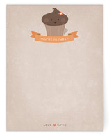 Thanks, Cupcake Children's Personalized Stationery
