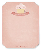 Thanks, Cupcake Children's Personalized Stationery