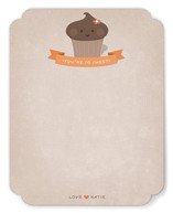 Thanks, Cupcake Children's Personalized Stationery