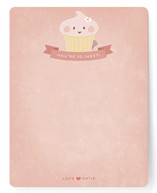 Thanks, Cupcake Children's Personalized Stationery