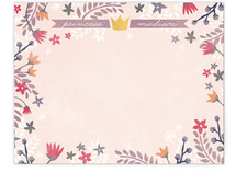 Princess Garden Children's Personalized Stationery