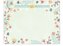 Princess Garden Children's Personalized Stationery