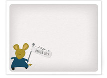 A Mousey Message Children's Personalized Stationery