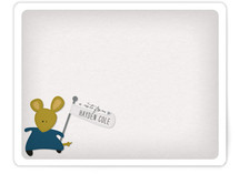 A Mousey Message Children's Personalized Stationery