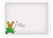 A Mousey Message Children's Personalized Stationery