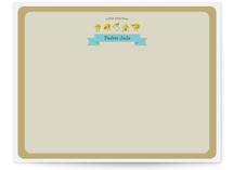 Just A Little Peep Children's Personalized Stationery