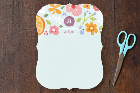 Fruits + Flora Children's Personalized Stationery