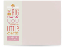 Gifted Thanks Children's Personalized Stationery