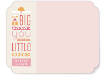 Gifted Thanks Children's Personalized Stationery
