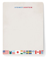 Globetrotter Children's Personalized Stationery