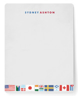 Globetrotter Children's Personalized Stationery