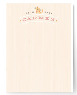 Meow Children's Personalized Stationery