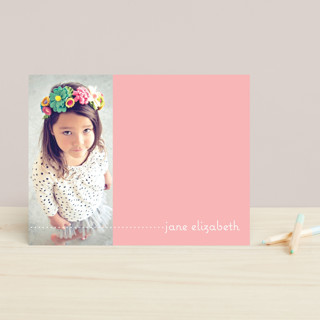 Plain Jane Children's Personalized Stationery