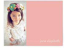 Plain Jane Children's Personalized Stationery