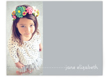 Plain Jane Children's Personalized Stationery