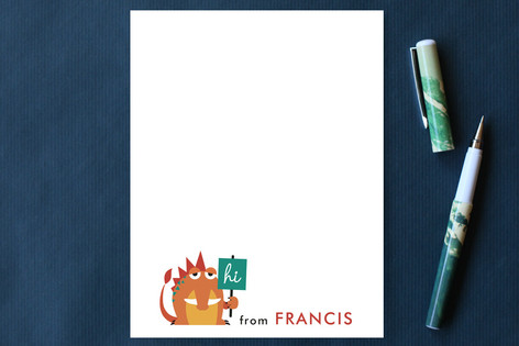 Monstrously Cute! Children's Personalized Stationery