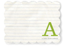 A Letter for You Children's Personalized Stationery