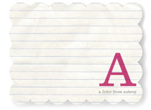 A Letter for You Children's Personalized Stationery