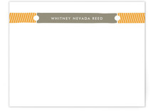 Keeping Tabs Children's Personalized Stationery