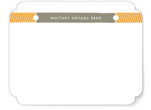 Keeping Tabs Children's Personalized Stationery
