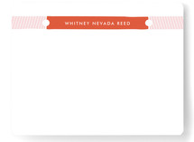 Keeping Tabs Children's Personalized Stationery