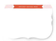 Keeping Tabs Children's Personalized Stationery