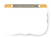 Keeping Tabs Children's Personalized Stationery
