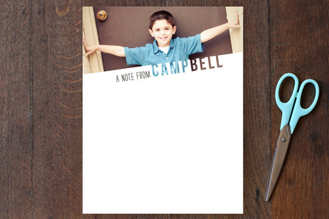 See Through Name Children's Personalized Stationery