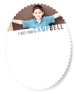 See Through Name Children's Personalized Stationery