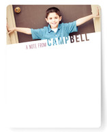 See Through Name Children's Personalized Stationery