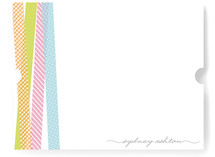Washi Sorbet Children's Personalized Stationery