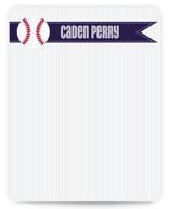 Home Run Children's Personalized Stationery