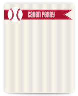 Home Run Children's Personalized Stationery