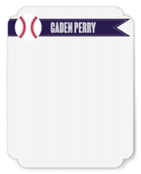 Home Run Children's Personalized Stationery