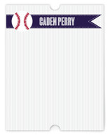 Home Run Children's Personalized Stationery