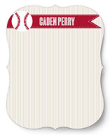 Home Run Children's Personalized Stationery
