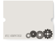 Gear Head Children's Personalized Stationery