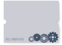 Gear Head Children's Personalized Stationery