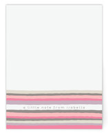 Vogue Stripes Children's Personalized Stationery