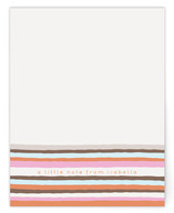 Vogue Stripes Children's Personalized Stationery