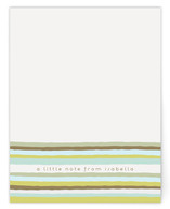 Vogue Stripes Children's Personalized Stationery