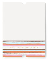 Vogue Stripes Children's Personalized Stationery