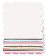 Vogue Stripes Children's Personalized Stationery