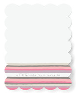 Vogue Stripes Children's Personalized Stationery